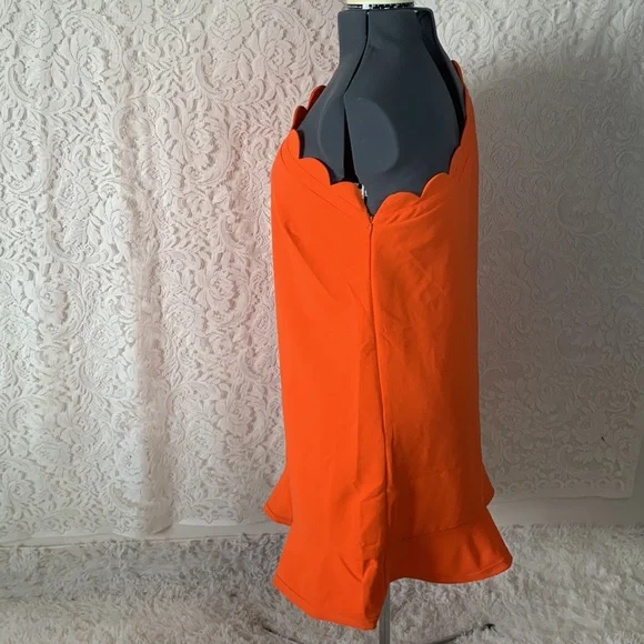 Victoria Beckham Orange Dress - Picture 5 of 6